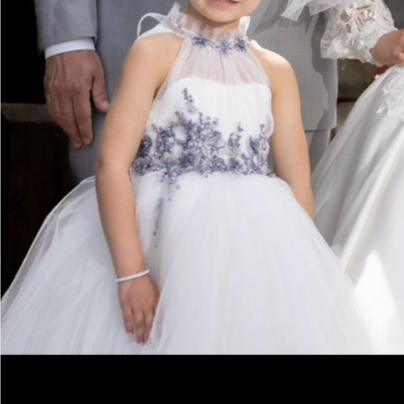 Girls custom made dress